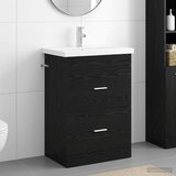  Set namještaja za kupaonicu Crni hrast 61 x 40 x 84,5 cm | shoptok.hr