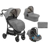 Kikka Boo kolica Selina 3in1 set sa autosedištem i tvrdom korpom Dark Grey ( KKB11182 ) | ePonuda.com