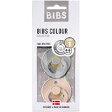Bibs Colour Natural Rubber Size 1: 0+ months duda Cloud / Blush 2 kom | shoptok.hr