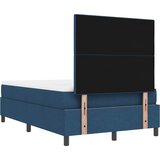  s opruga kutije s uzglavljem Plava 120 x 200 cm tkanina | shoptok.hr