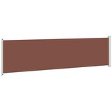  Uvlačiva bočna tenda za terasu 600 x 160 cm smeđa | Eponuda.ba