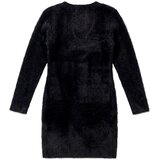Guess Kratke obleke LS SWEATER DRESS Črna | Shoptok.si