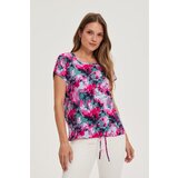 Marisse Patterned Fuchsia Blouse | ePonuda.com