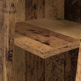  Kutni ormarić Staro drvo 27,5x27x102cm Konstruirano drvo | shoptok.hr