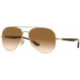 Ray-ban RB3675 001/51 ONE SIZE (58) Zlata/Rjava