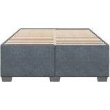  Okvir za krevet bez madraca tamnosivi 160x200 cm baršunasti | shoptok.hr