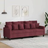  Trosjed od tkanine crvena boja vina 180 cm | Eponuda.ba