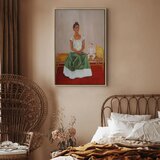  Slika - Frida Kahlo – Me and My Doll 40x60 U prirodnom drvenom okviru | shoptok.hr