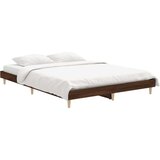  Za krevet smeđi hrast 140x190 cm konstruirano drvo | shoptok.hr