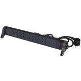 Legrand 694513 Power strip BLACK 6x2P + E with cable 1 5 meters with lightning... | ePonuda.com