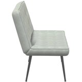  Klupa svijetlosiva 110x74x84 cm baršun | shoptok.hr