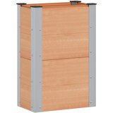  Povišena vrtna gredica Smeđa 50 x 30 x 72 cm | Eponuda.com
