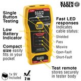Klein TOOLS LAN Explorer Kabl tester za CAT3, CAT5e&CAT6/6A kablove | Eponuda.com
