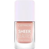 Catrice Sheer Beauties Nail Polish lak za nokte s prozirnim efektom 10.5 ml Nijansa 070 nudie beautie Cijene