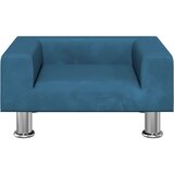 Krevet za pse plavi 50x40x26,5 cm baršunasti | Eponuda.com