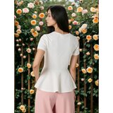 Sinsay Bluza s dodatkom viskoze i ukrasnim volanima | shoptok.hr