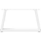  Noge za klub stolić V-oblika 2 kom Bijele 70 x (30-31,3) cm Čelik | shoptok.hr