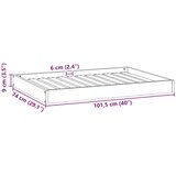  Ležišče za psa Voskast rjav 101,5 x 74 x 9 cm, (5000179245) | Shoptok.si