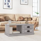 Stolić za kavu boja sivog hrasta 90x50x35 cm konstruirano drvo | shoptok.hr