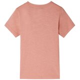  Dječja majica kratkih rukava svjetlonarančasta 128 | shoptok.hr
