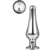 DREAMTOYS Gleaming Love Pleasure Plug Silver Medium