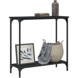  Konzolni stol crni 75 x 30 5 x 75 cm od konstruiranog drva | shoptok.hr