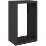 vidaXL Stojalo za drva črno 60x40x100 cm jeklo | Shoptok.si