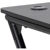 Livetastic GAMING MIZA kovina, leseni material črna | Shoptok.si