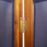 Sobna pregrada s 5 panela tamnoplava 350 x 180 cm | shoptok.hr