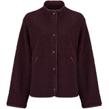 JJXX Flis JXVERA TEDDY JACKET Bordo Cene