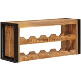  Stalak za vino Smeđa 100 x 45 x 33 cm Čvrsto Grubo Drvo Manga | shoptok.hr