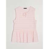 Sinsay Strukturirana bluza bez rukava | shoptok.hr