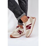 Boto Women's Sports Shoes On Platform Beige-Red Emidi | shoptok.hr