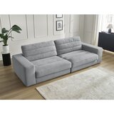 Bobochic Paris Svetlo siva žametna sedežna garnitura 276 cm Sierra – | Shoptok.si