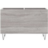 vidaXL Omarica za gramofonske plošče siva sonoma 74,5x38x48cm inž. les | Shoptok.si