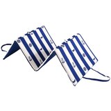 B.E.S. Bijeli/plavi vrtni jastuk za sjedenje za ležaljku 49x137 cm Stripes – | shoptok.hr