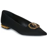 Balerinke EMERY-202-FABRIC-BLACK Črna