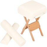 Timeless Tools Prenosna zložljiva masažna stolica z 2 masažnima valjčkoma - kompaktna in trpežna, (5000347053) | Shoptok.si