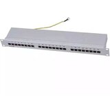 Netiks Patch panel 19/1U sa 24 RJ-45 STP kat. 6 Fully Shielded, Krone LSA, držač kablova sa zadnje | ePonuda.com