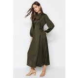 Trendyol evening Dress - Khaki - A-line Cene