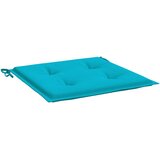  Jastuci za vrtne stolice 2 kom tirkizni 50x50x4 cm od tkanine | shoptok.hr