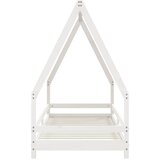  Okvir za dječji krevet bijeli 80 x 200 cm od masivne borovine | shoptok.hr
