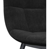 Bessagi Home Stol Ria, Črna | Shoptok.si