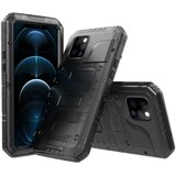 Cadorabo Ohišje, združljiv z Apple v črni barvi - robustna 360 -° vsestranska zaščita z zaščitnim zaslonom - zaščitni za zaščito pred zaslonom, (20573265) Cene