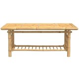 vidaXL Klubska mizica 110x55x45 bambus | Shoptok.si