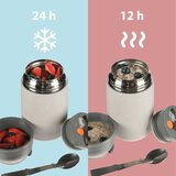 Zopa Termo boca za hranu sa silikonskim držačem 620 ml Mountains | shoptok.hr