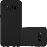 Cadorabo Ohišje, združljiv s Samsungom v Candy Black - Zaščitni pokrov, narejen iz fleksibilnega silikona TPU, (20574200) | Shoptok.si