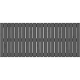  Stensko posteljno vzglavje sivo 140x3x60 cm trdna borovina, (20735872) | Shoptok.si