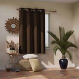 Restilo AmeliaHome Eyelets Temno rjava zatemnitvena zavesa, 140 x 245 cm Cene