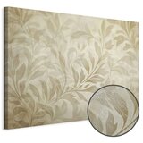  Slika - Botanical Motif with Leaves and Vines in Sand Colors 120x80 Premium Print | shoptok.hr